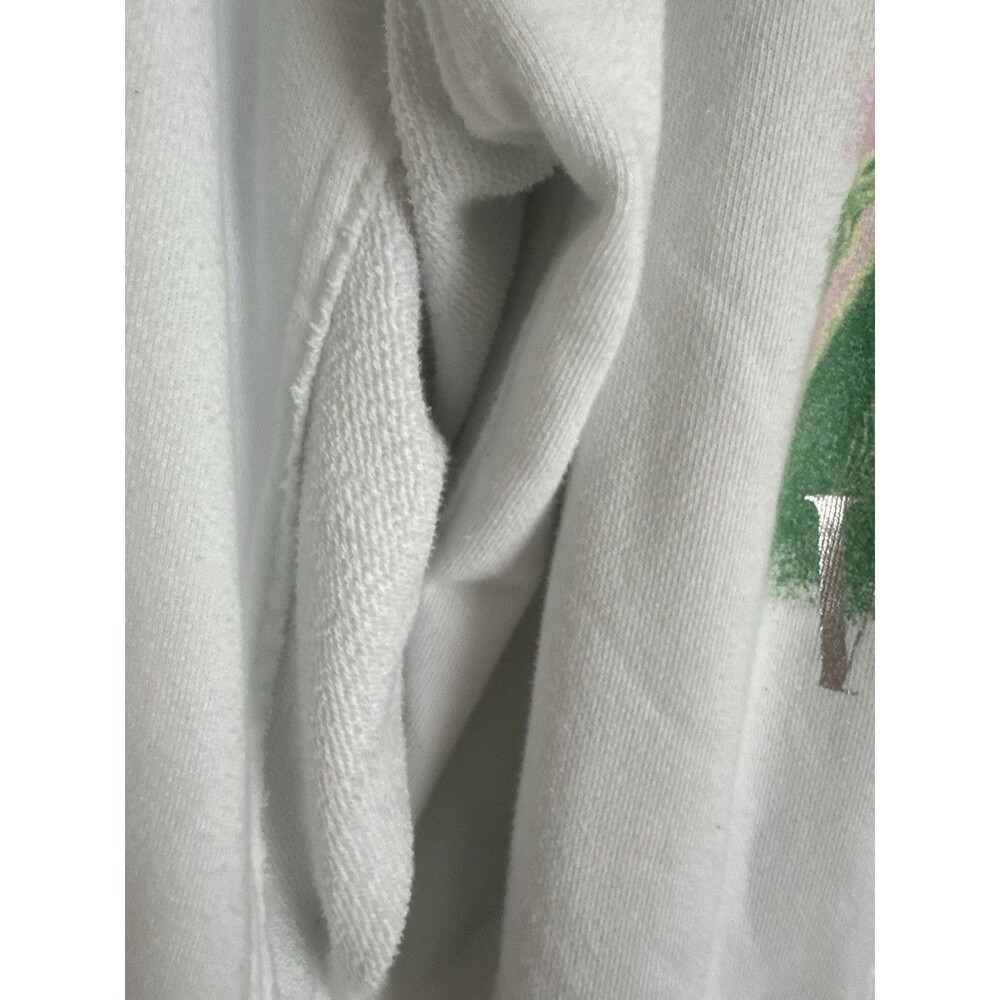 Aerie x Wicked Sweatshirt Women’s M White Pink Goes Good - Picture 7 of 8